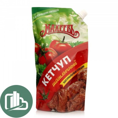 Махеевъ Кетчуп Шашлычный 500 гр 1/10 дой-пак