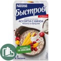 Нестле Быстров каша Хлопья Ассорти Вишня Манго 228гр 1/8