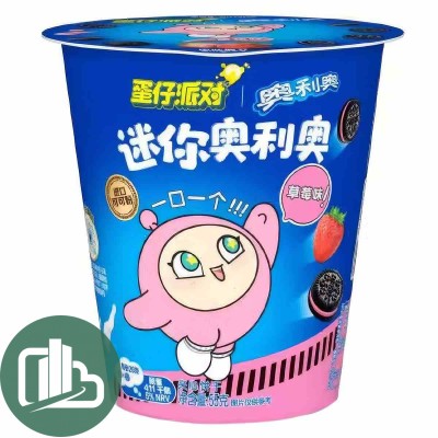 Печенье Oreo  Мини Бисквит 55гр 1/24 Клубника