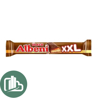 Albeni XXL Печенье с карамелью покр. мол. шоколадом 70гр 1/24 (4)