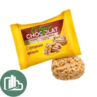 Co barde de chocolate мультизлаковая с белой глазурью конфеты 2кг 