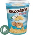 Печенье Biscolata Mood COCONUT с начинкой из белого  шоколада и кокоса 125гр 1/24