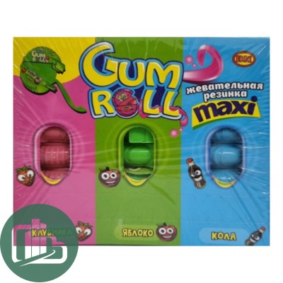ВК Жевательная резинка 7гр Gum Roll Maxi 1/24 (24)
