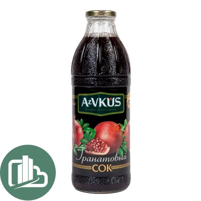 Аз Вкус сок гранатовый 1л 1/8