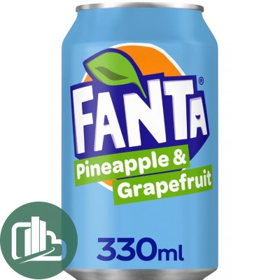 Фанта 0,33л Pineapple and Grapefruit 1/24 Дания
