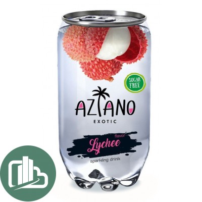 Aziano газ 0,33л 1/12 личи 