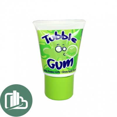 Табл Гум жев.резинка Lutti Tubble Gum яблоко 35гр 1/36