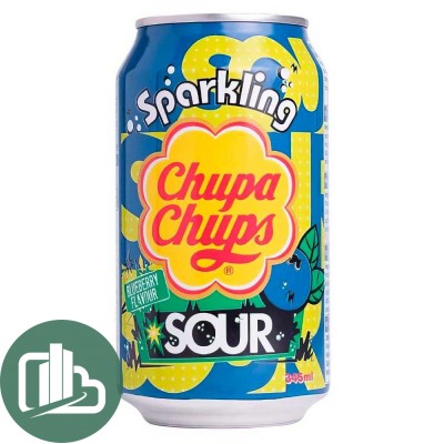 Напиток Chupa Chups Кислая черника  345мл 1/24