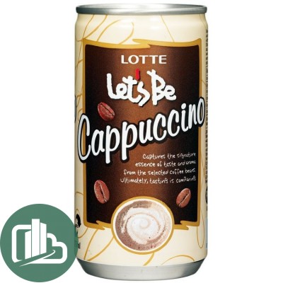 Кофе Iet`s be OKF в банках 240мл. Cappuccino 1/30
