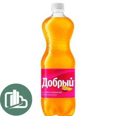 Добрый Газ 1л Манго-Маракуйя 1/12 ПЭТ
