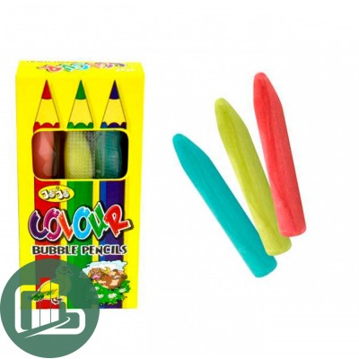 Жевательная резинка Карандаши Jojo Color Pencil 15 гр 1/24