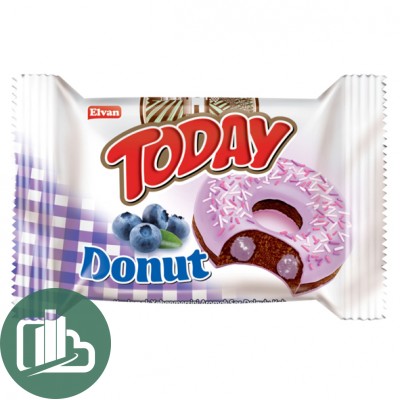 Пончики Today Donut Черника 40гр 1/24