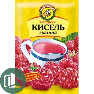 Мастер Дак кисель малины 30гр 1/50