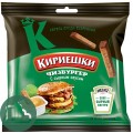 Яшкино Кириешки 60гр+25мл Чизбургер с Сырным Соусом 1/30