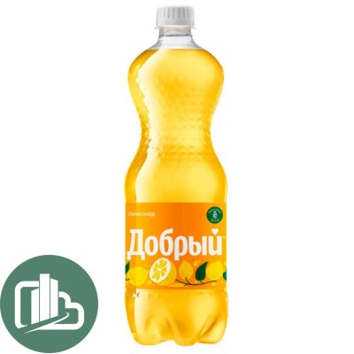 Добрый Газ 1л Лимонад 1/12 Пэт