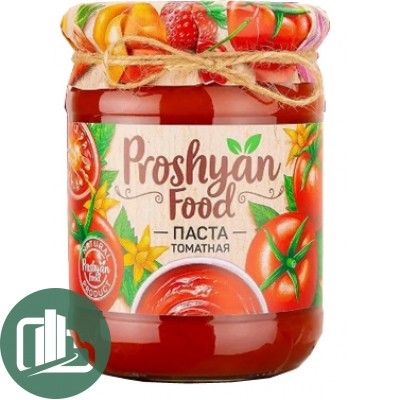 Proshyan Food 370гр Томатная паста 1/12 Прошян