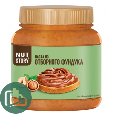 Яшкино Паста ореховая Nut Story с добав. какао 270гр 1/12
