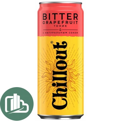Напиток Chillout 0,33л ж/б Bitter Grapefruit 1/12