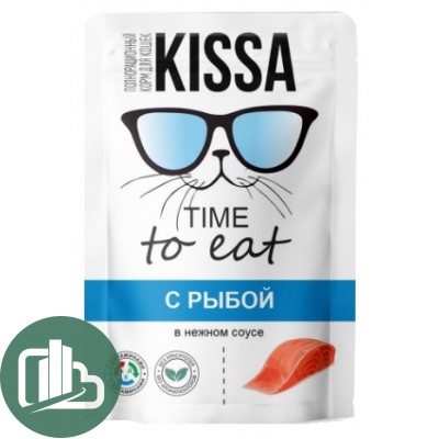 Кисса 75гр в соусе Корм для кошек Рыба 1/28