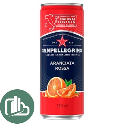 Напиток SANPELLEGRINO Aranciata Rossa Красный Апельсин 330мл 1/24