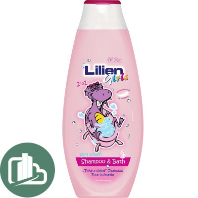 Lilien шампунь и пена для ванны 400мл 1/12