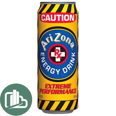 Напиток AriZona Caution Extreme Performance 340мл 1/24