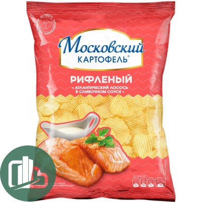 Московская картошка 120гр Лосось 1/16