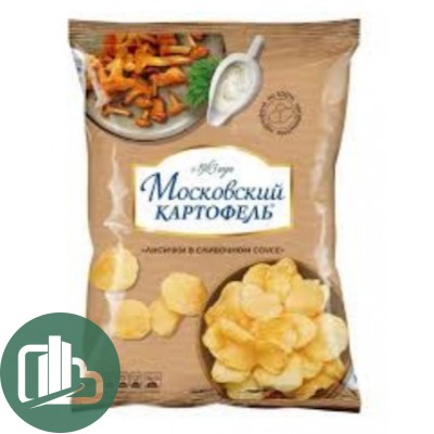 Московская картошка 60гр Лисички в сливочном соусе 1/12
