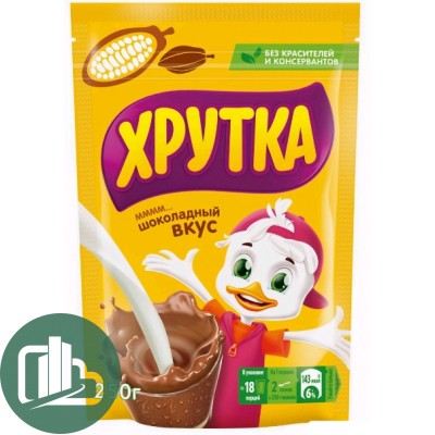 Несквик Какао ХРУТКА напиток б/р Пакет 250гр 1/9