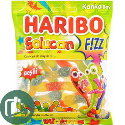 Мармелад ХАРИБО 160гр Fizzy Worms 1/30