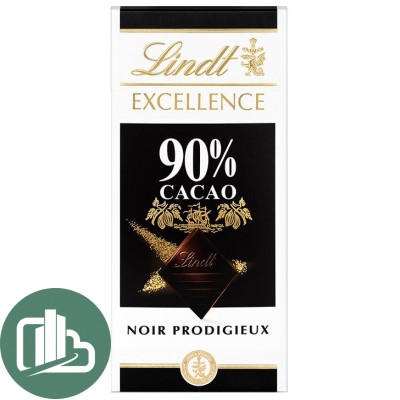 Шоколад горький ЛИНД  дарк 90% какао 100гр 1/20