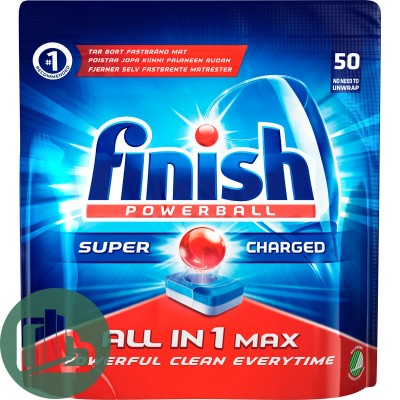 Finish powerball ALL IN 1 MAX 50таб. 800гр