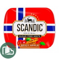 Scandic конфеты пряное яблоко  14гр 1/18