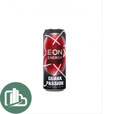 Напиток EON ENERGY GUAVA PASSION 0,45л 1/12 ж/б