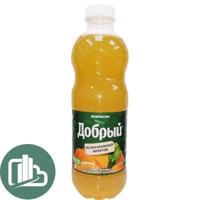 Добрый 1л апельсин ПЭТ 1/12