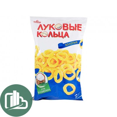 Луковые кольца 100 г. Сметана лук 1/12