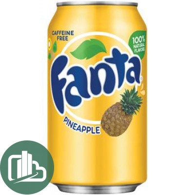 Фанта 0,35л  Pineapple 1/12 (ананас)