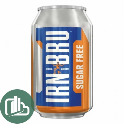 АйрнБрю IRN BRU sugar free 0,33л ж/б 1/24