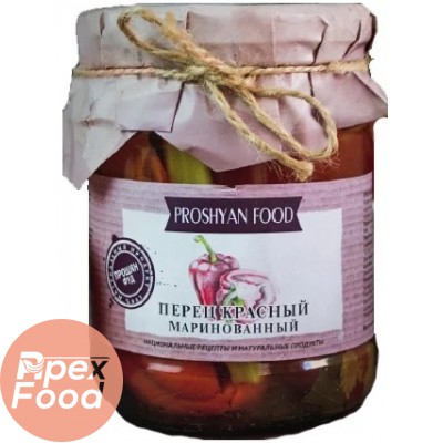Прошян Фуд Перец Фаршированный Морковью 500г 1/12