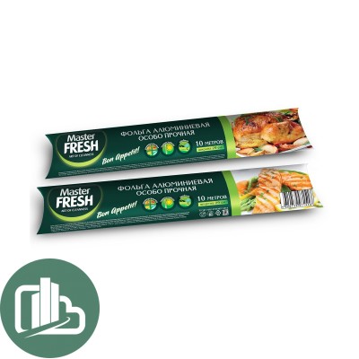 Master fresh фольга алюминиевая 10м 1/40
