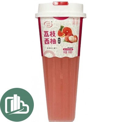 Напиток с трубочкой Zhenchun со вкусом Личи и Грейпфрута 560мл 1/15