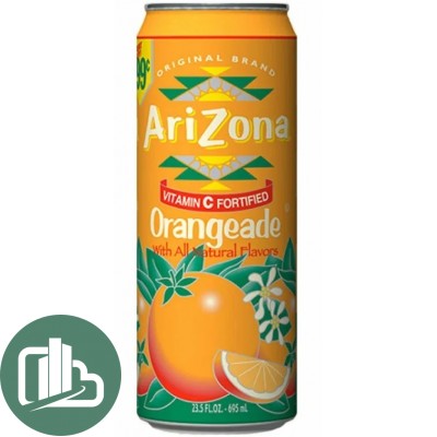 Напиток Arizona 650мл 1/24 Orangeade