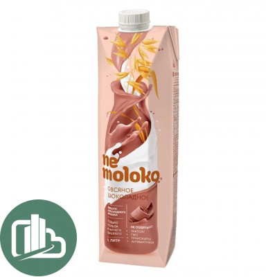 Nemoloko овсяное шоколадное 1л 1/12