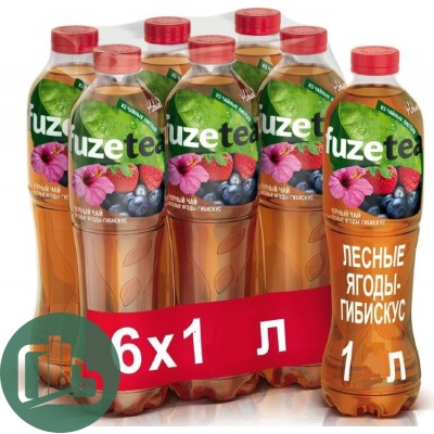 Нести ФьюзТи 1л Лесные Ягоды 1/6