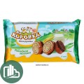Мини-рулет Коровка топл.молоко 210гр. 1/12