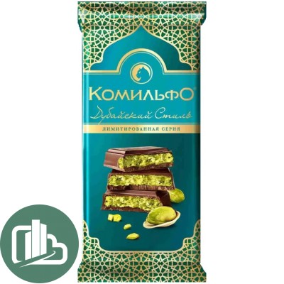 Комильфо Плитка 176гр Фисташка 1/10