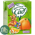Фруктовый сад 0,2л апельсин 1/27