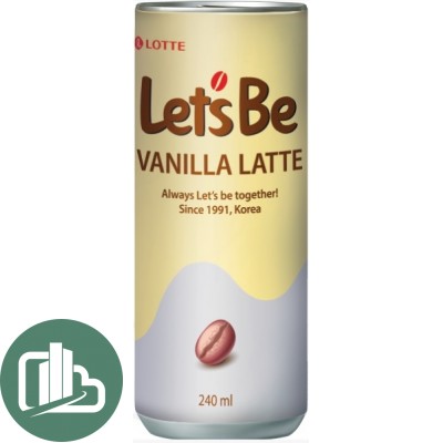 Кофейный напиток ЛЕТСБИ Iet`s be в банках 235мл. Vanilla Latte 1/30