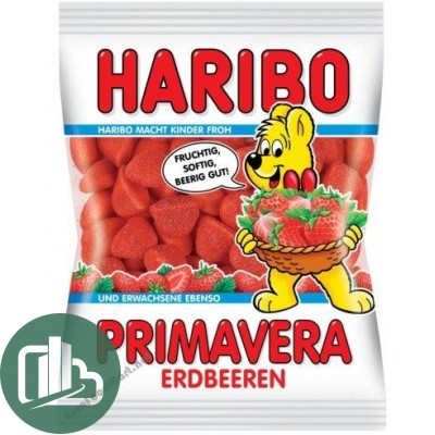 Мармелад ХАРИБО 175гр Primavera Erdbeeren 1/10