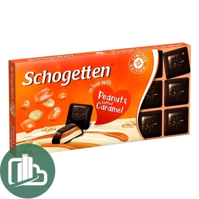 Шогеттен Peanut&salted Caramel 100 гр 1/15